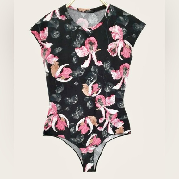 ORCHID PRINT BODY SUIT- TEZENIS - Picture 5 of 5